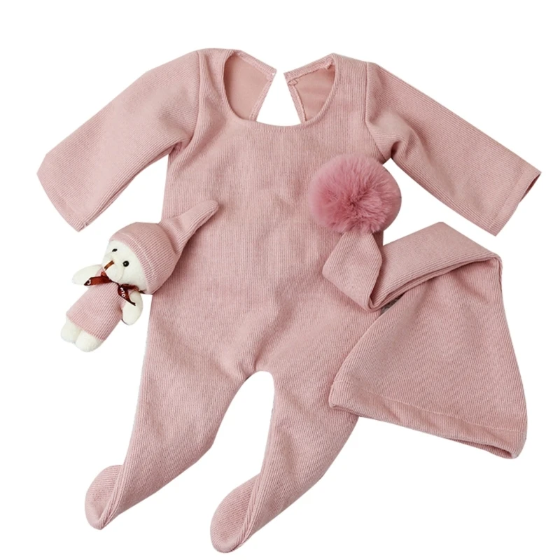 

Baby Photography Props Newborn Photo Costume Hat with Outfits for Babies