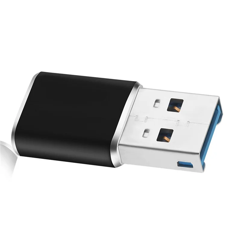 Алюминиевый адаптер для чтения карт памяти Mini USB 3.0 адаптера устройства Micro-SD/TF ПК