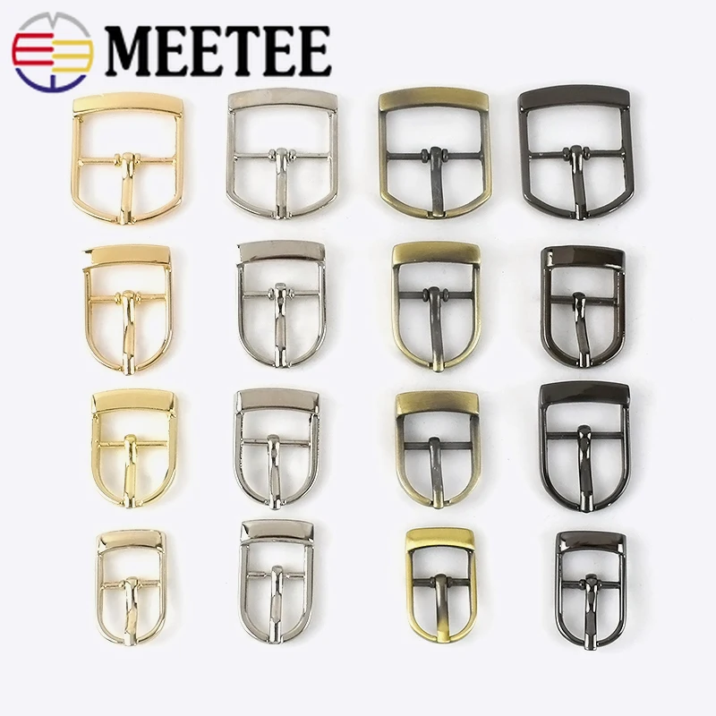 Meetee 5/10 шт. 13/16/20/25 мм металлическая застежка пряжки ремня ремешок слайдер Пряжка