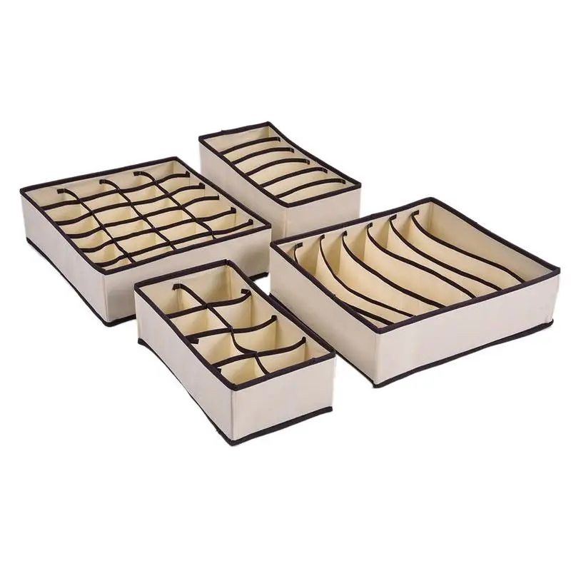 

Underwear Bra Drawer Storage Organizer Multi Compartment Socks Wardrobe Storage Box Multigrid Pants Division Closet Separater