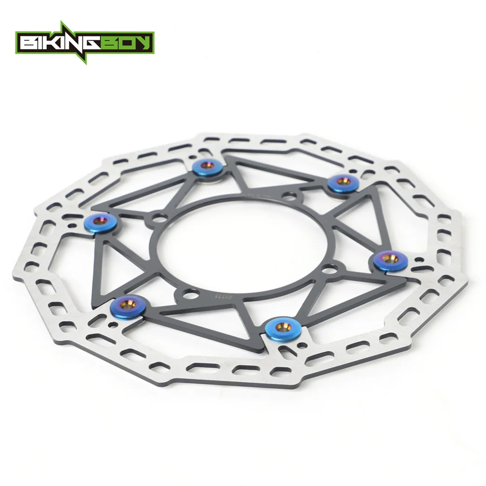 BIKINGBOY для Kawasaki KX125 KX250 03 04 05 KX250F 2004 2005 Suzuki RM-Z RMZ 250 04-06 270 мм кронштейн ротора переднего
