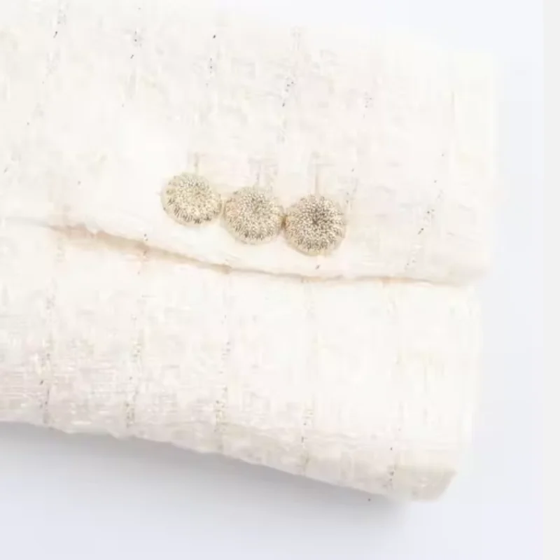 Женский повседневный пиджак ранней осени 2024 новый белый темпераментный