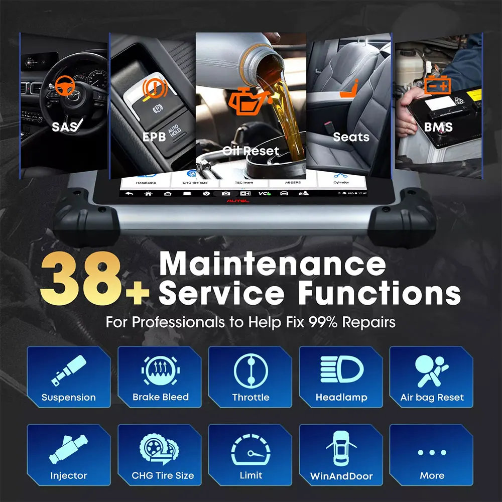 Autel MaxiSys Elite II PRO ULTRA Диагностический сканер PR0GRAMMING 40+ Служба CANFD и DOIP