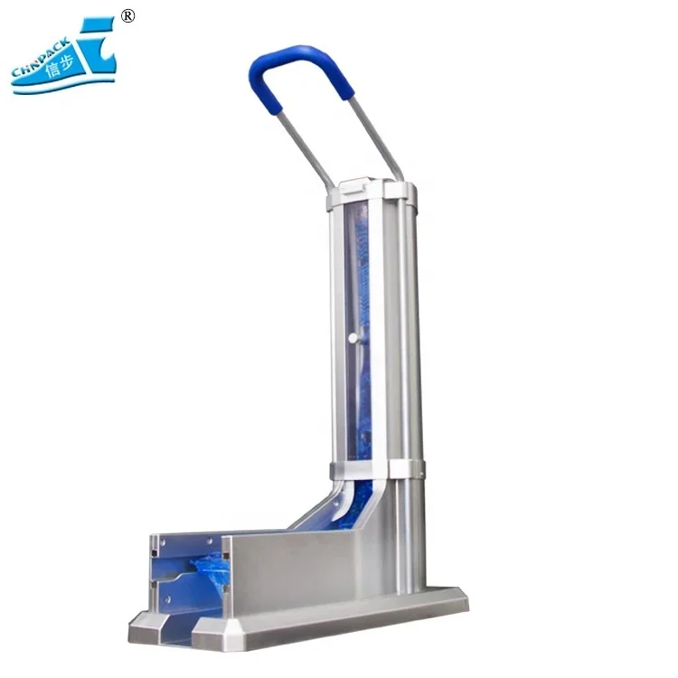 заводской автоматический диспенсер для бахил с ручкой без электроэнергии