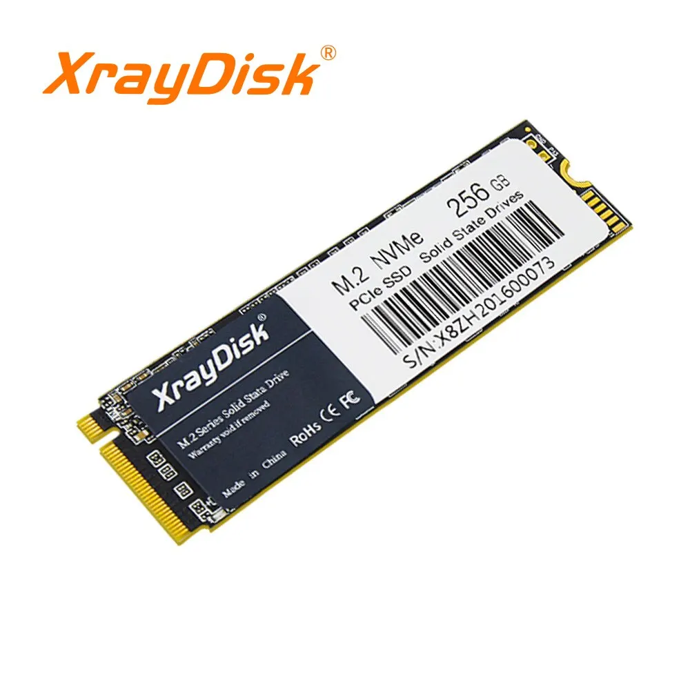 XrayDisk SSD M.2 NVMe 128GB/256GB/512GB/1TB PCIe 3.0×4 2280