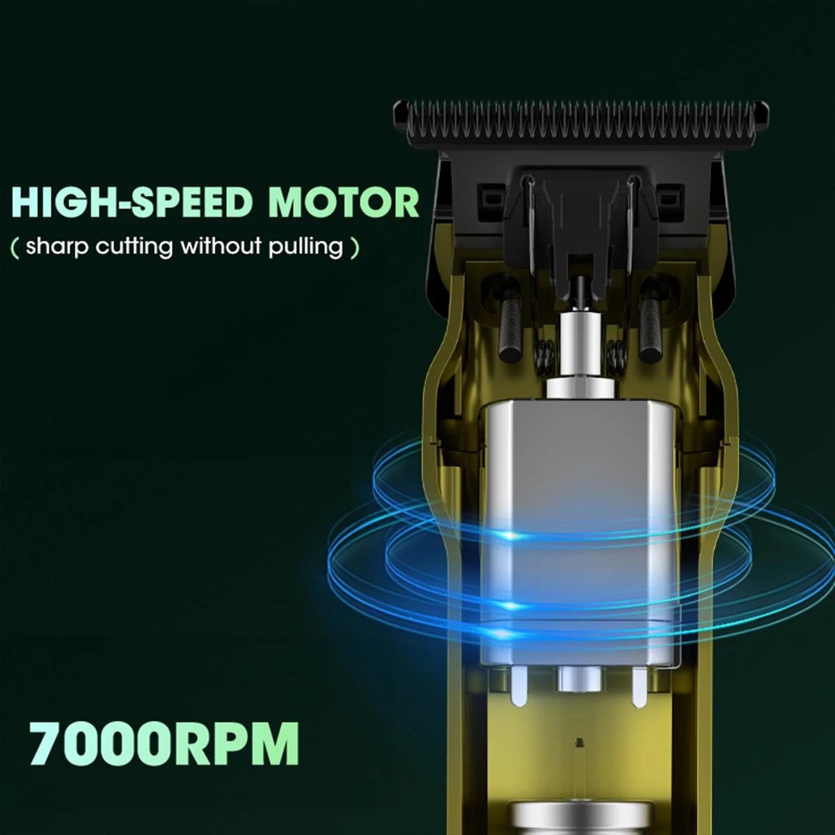 LM-661 2024 новинка Hairsalon домашняя мужская резная машинка для стрижки волос Resuxi