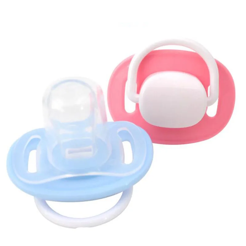 

Child Soother Holder Pacifiers Baby Cotton Animals Printing Safe Food Grade Silicone Cute Baby Round and Flat Nipples Pacifier