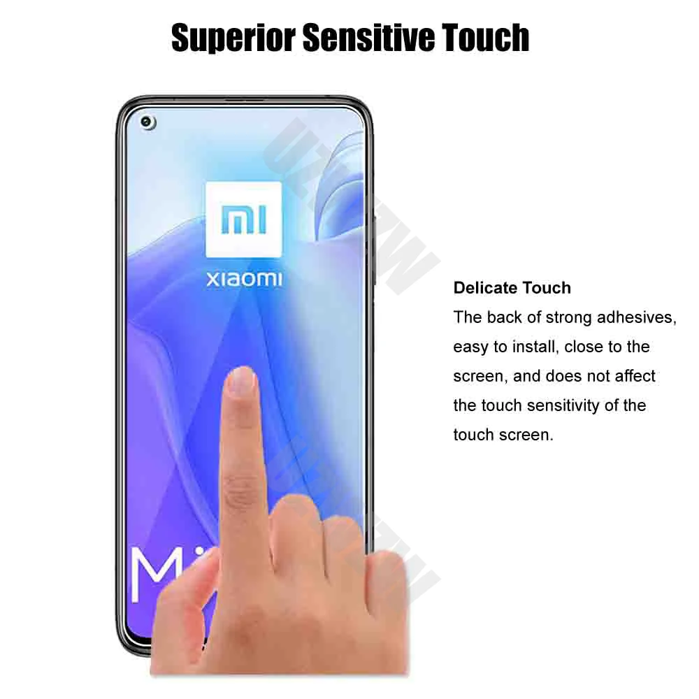(2+2) For Xiaomi Mi 10T Pro 5G / 10T (2pcs) Camera Lens Film & (2pcs) Screen Protectors Tempered Glass Protective HD Clear Guard