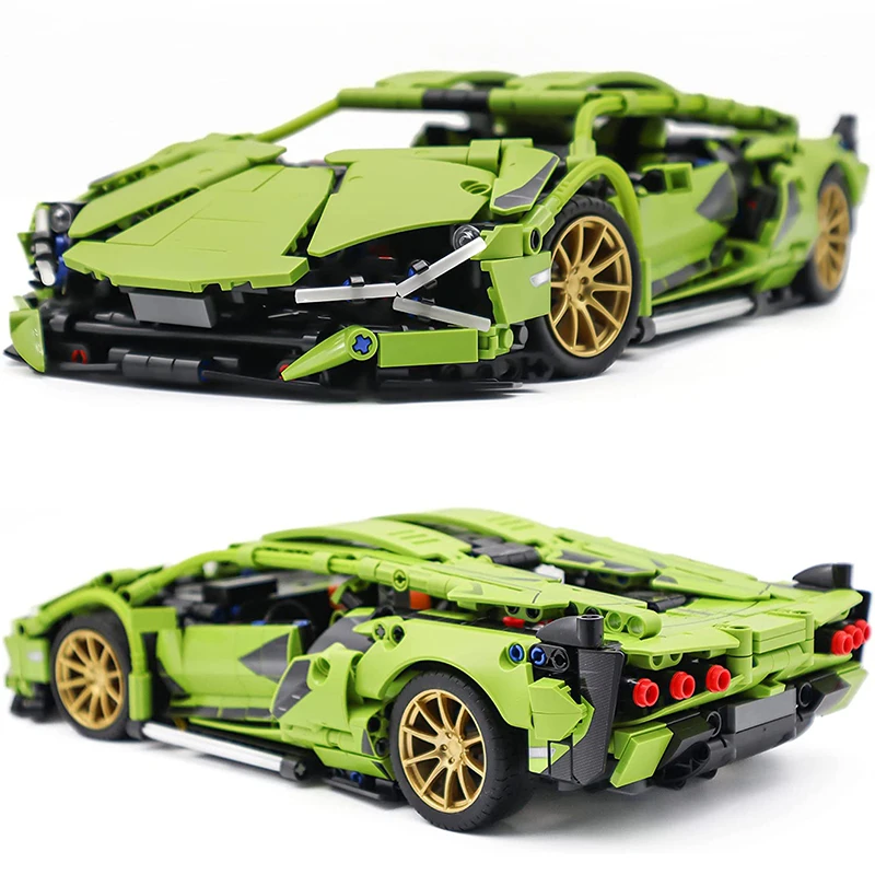 

Технический автомобиль Lambo 1:14, Радиоуправляемый автомобиль, конструктор, Супер гоночный автомобиль, проект по сборке модели для взрослых, п...