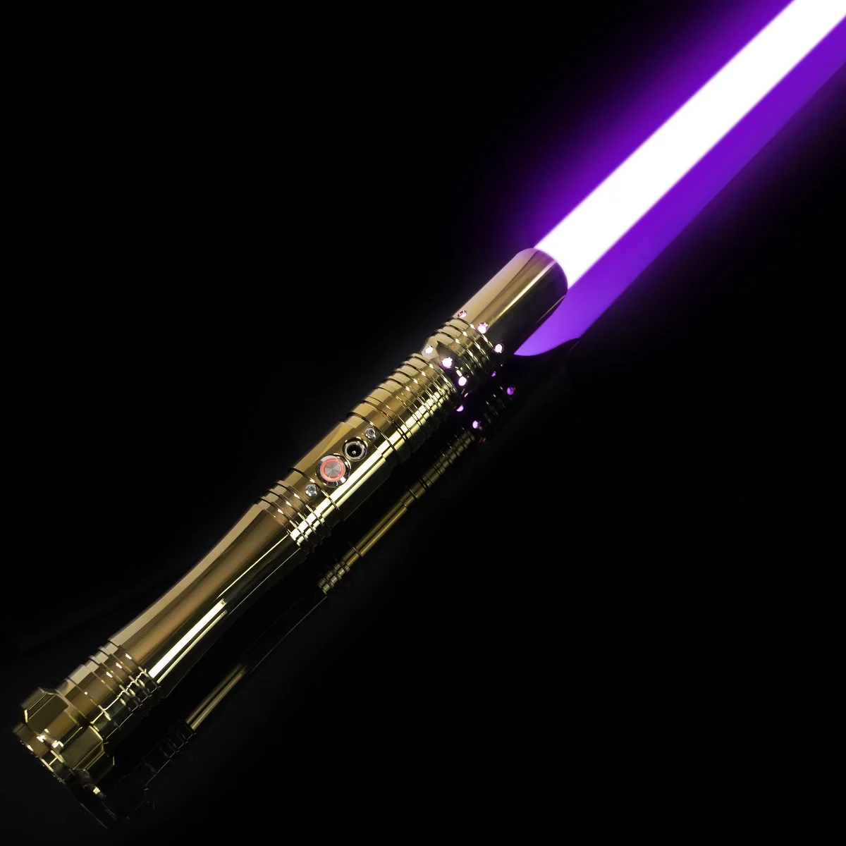 

Z30 Lighsaber FX-FOC Heavy Dueling Metal Hilt Sensitive Smooth Swing 12 Sound Infinite Color Changing Xenopixel Lightsaber