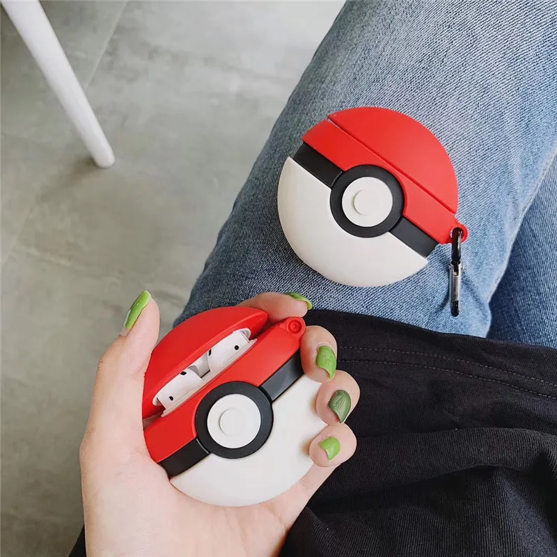 

Pokemon Pikachu Silicone Cover Case For Airpods Pro Case Sticker Bluetooth Case Airpod 3 Air Pods Pro Earphone Protective Cover