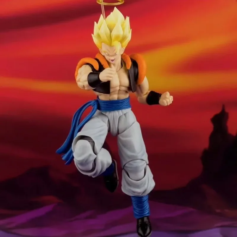 Фото Demoniacal Fit Gogeta 3.0 Body Dragon Ball Z Фигурка DBZ SHF Gogeta Super Saiyan Фигурка Аниме Фигурки Модель Игрушки Подарки №4