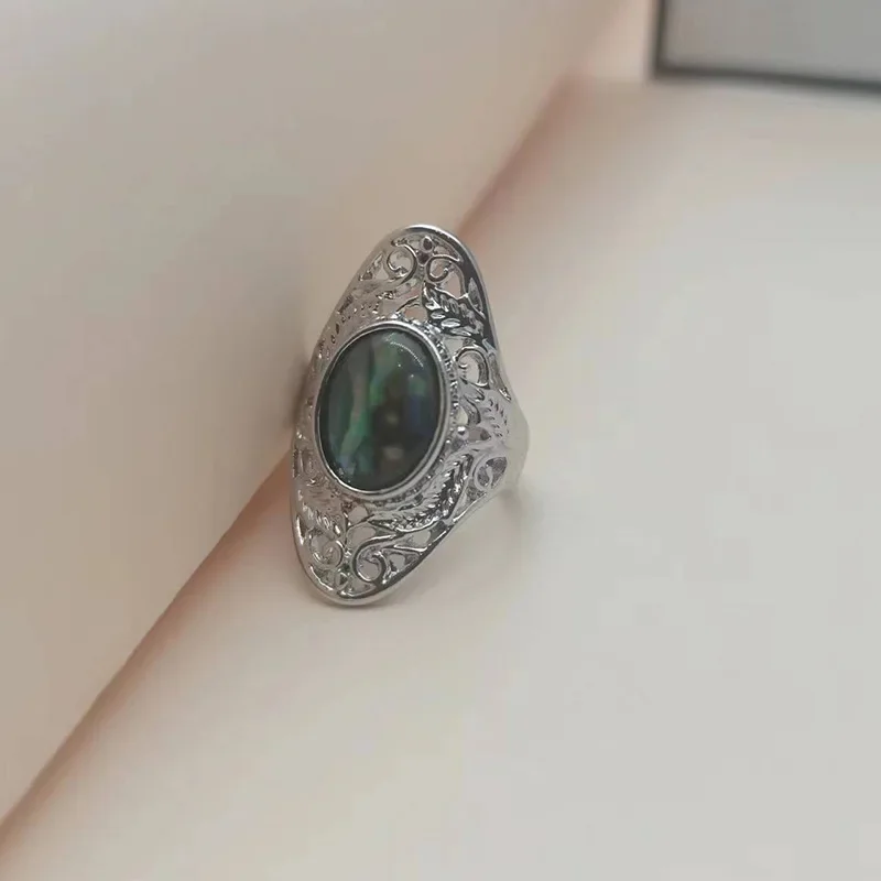 Jianjie Wish Европейский и американский бестселлер Красочное кольцо из ракушки