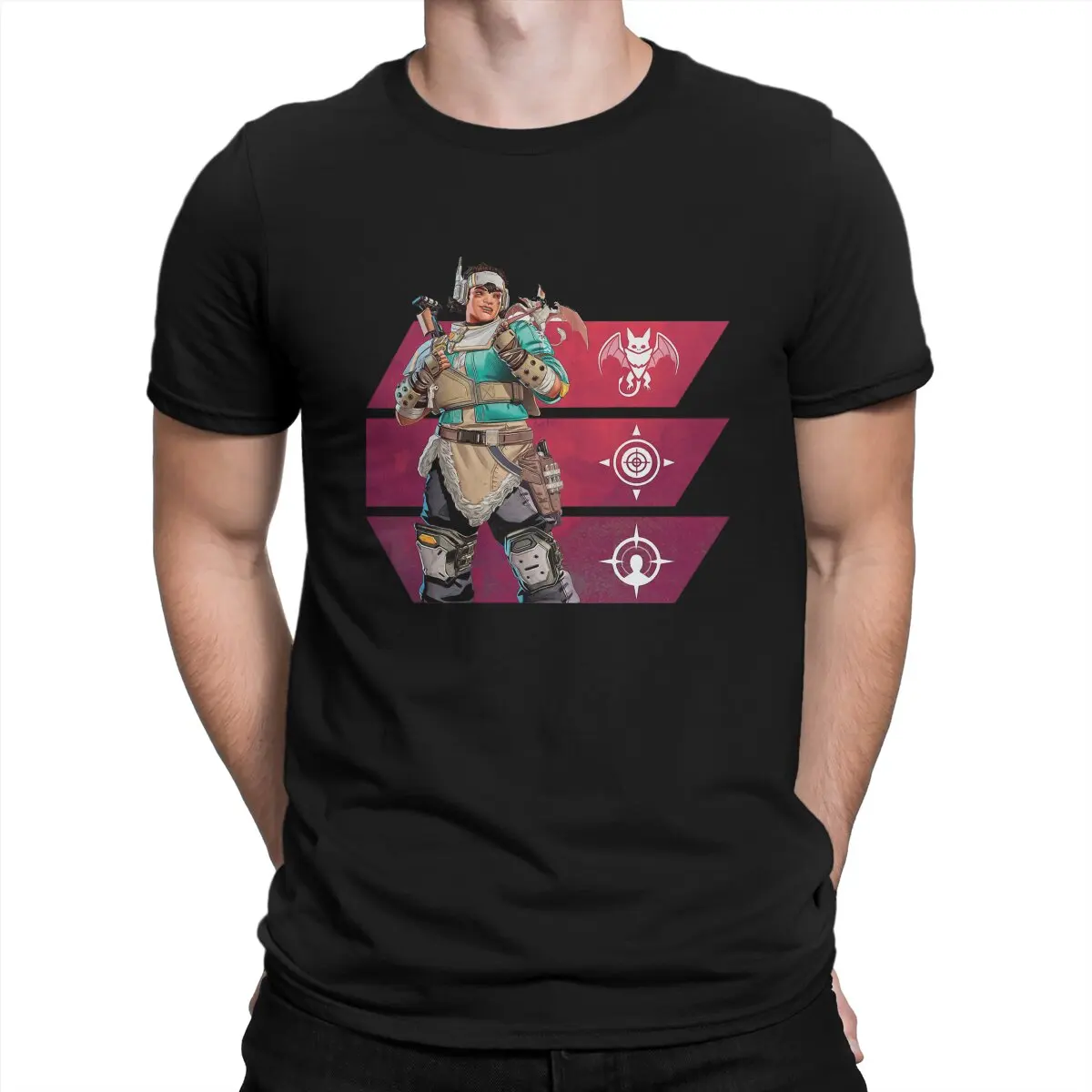 

Vantage Man's TShirt Apex Legends Multiplayer Online Battle Arena O Neck Tops Fabric T Shirt Humor Top Quality Birthday Gifts