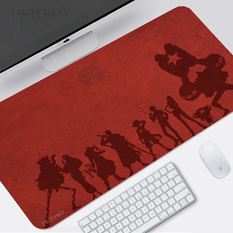 

Anime One Piece Mouse Pad Gaming XL Computer Mousepad XXL Mouse Mat Anti Slip Natural Rubber Carpet Computer Mice Pad Mouse Mat