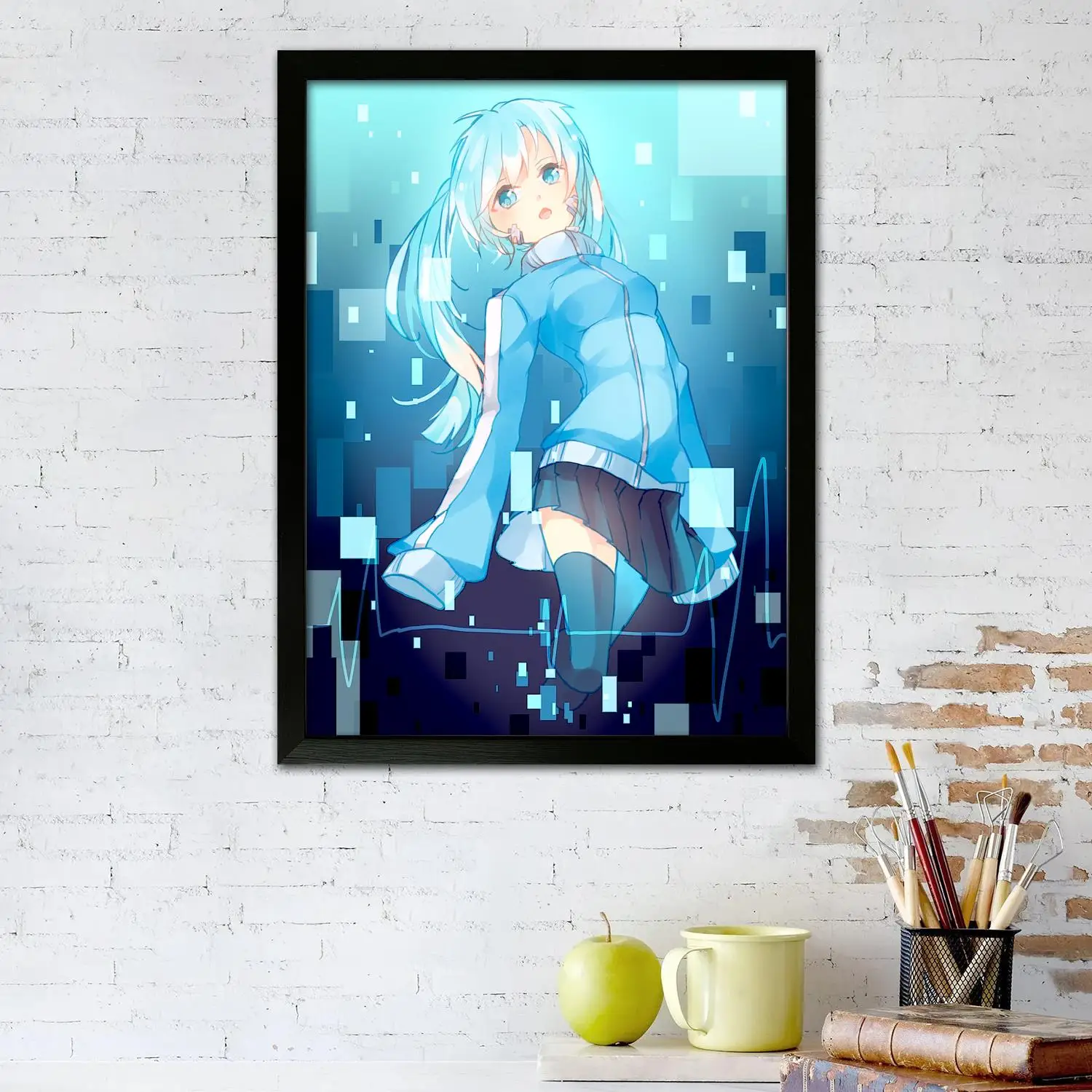 Mekakucity Actors Холст Художественный Постер