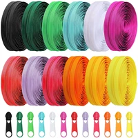 10 m 11yards 5 24colors long nylon coil zipper with 20pcs zipper slider for diy sewing clothing bags shoes accessories