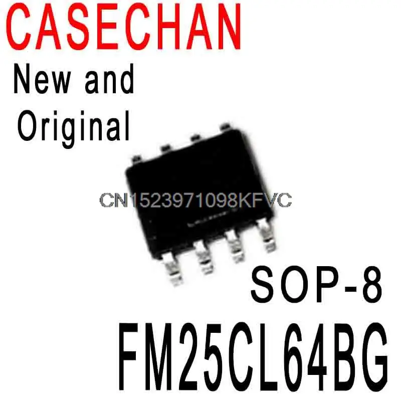 5 шт., новые и оригинальные 100% строительные платы, высокое качество, FM25CL64 SOP-8 SMD 64K, карта памяти, новые оригинальные модели FM25CL64BG
