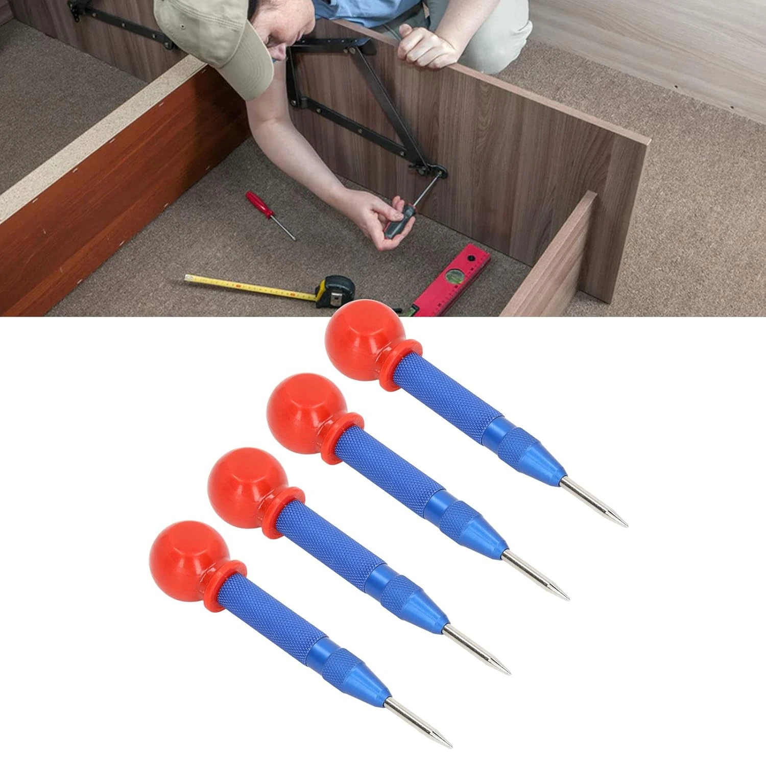 Высококачественный регулируемый синий автоматический центральный пуансон для