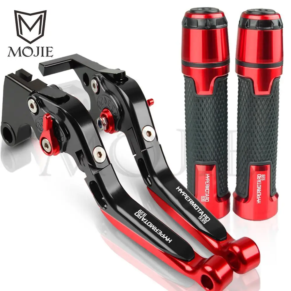 

Motorcycle Accessories FOR DUCATI HYPERMOTARD 939 2018 CNC Folding Brake Clutch Levers Clutch Handle Handlebar Grips Anti Silder