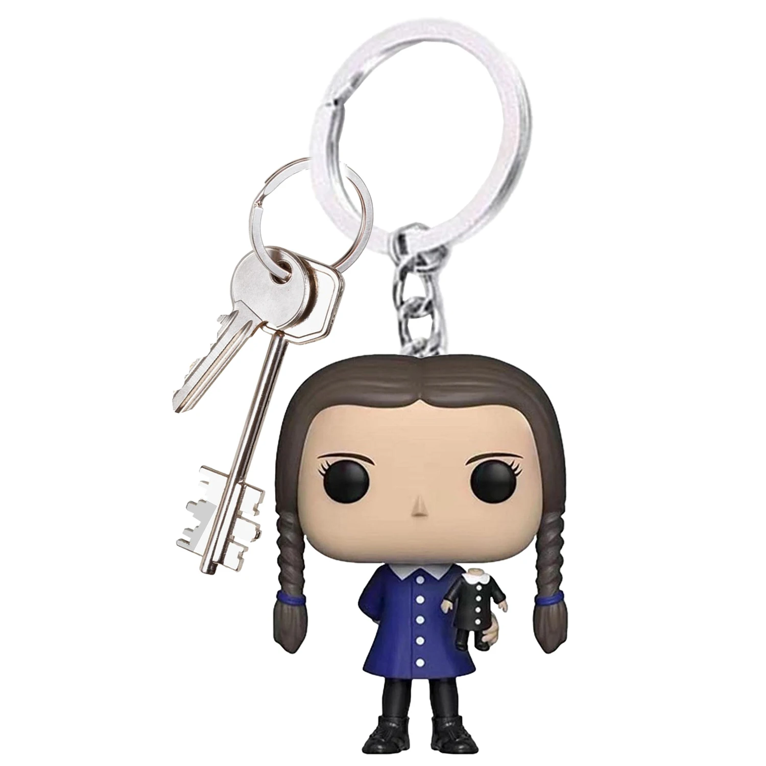 

Wednesday Addams anime toys Wednesday keychain doll pendant acrylic children's birthday gift toys