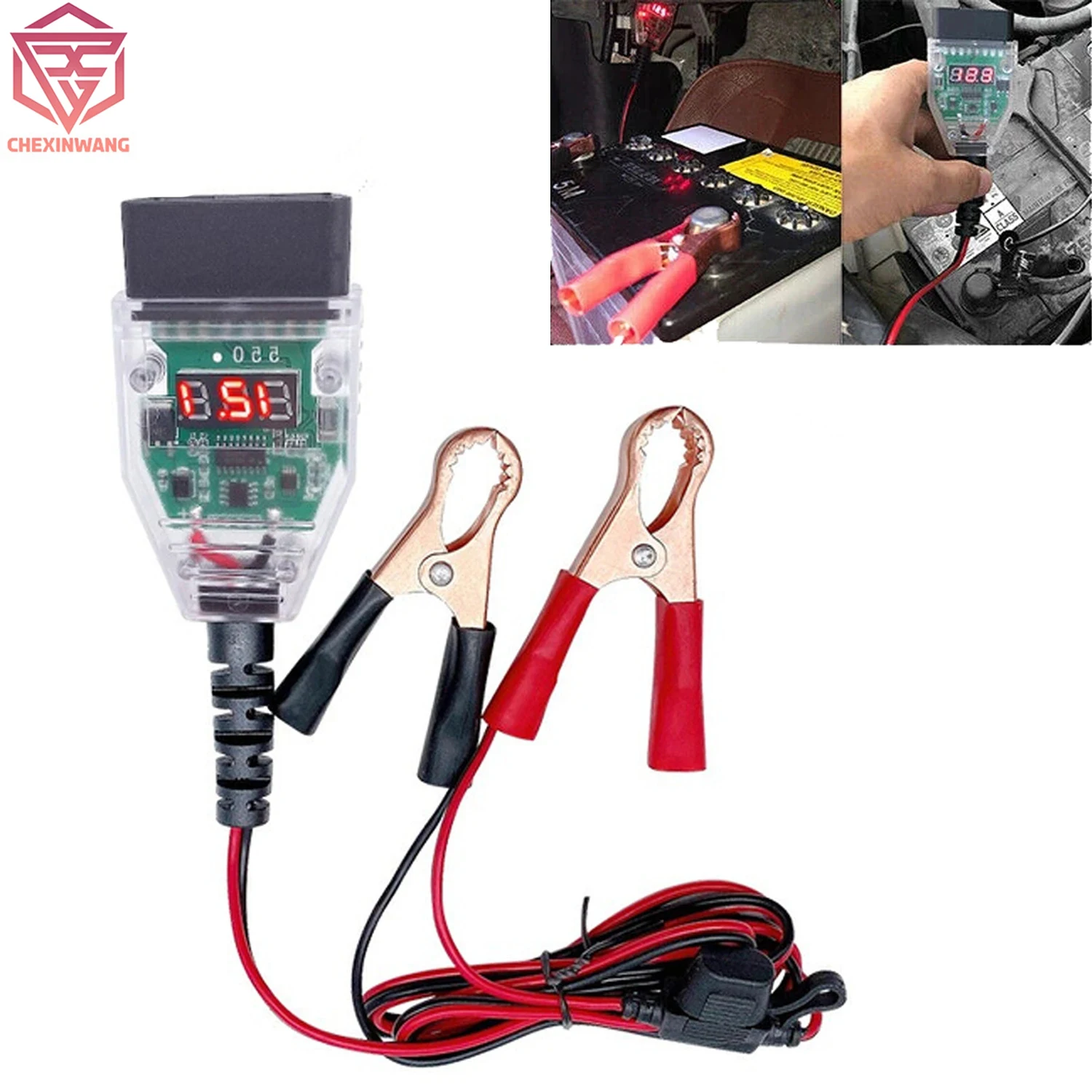 

Auto Repair Accessories OBD2 Car Battery Testing Safe OBD Computer ECU Memory Saver Replace Detection Tool