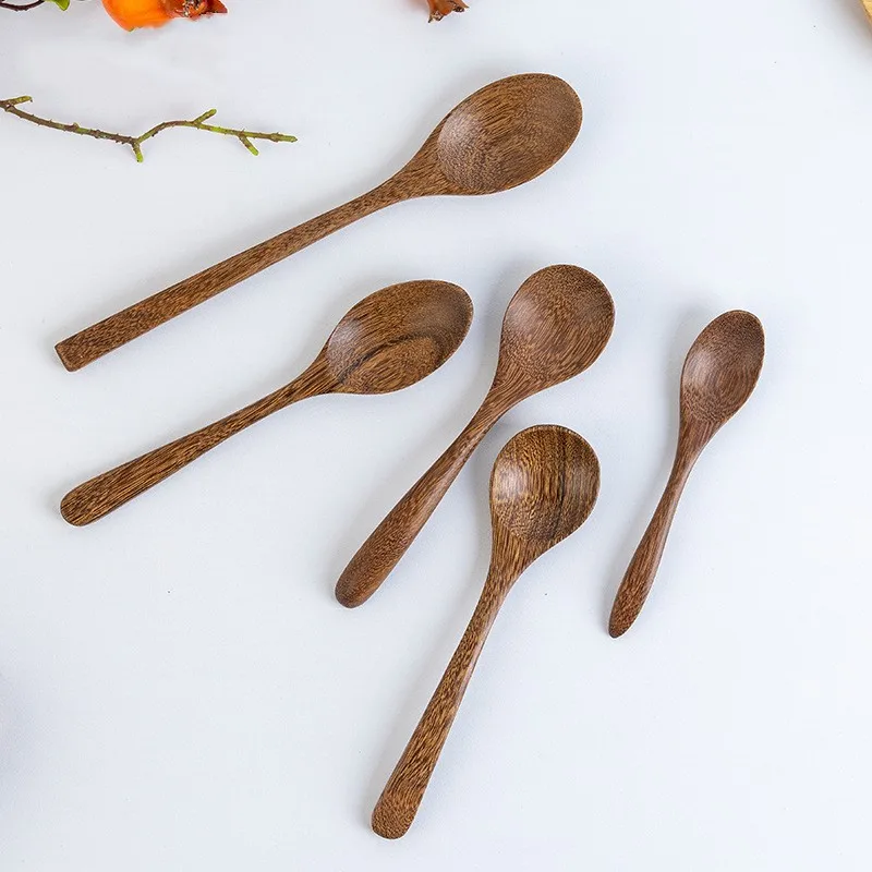 

1 шт., деревянная ложка для еды