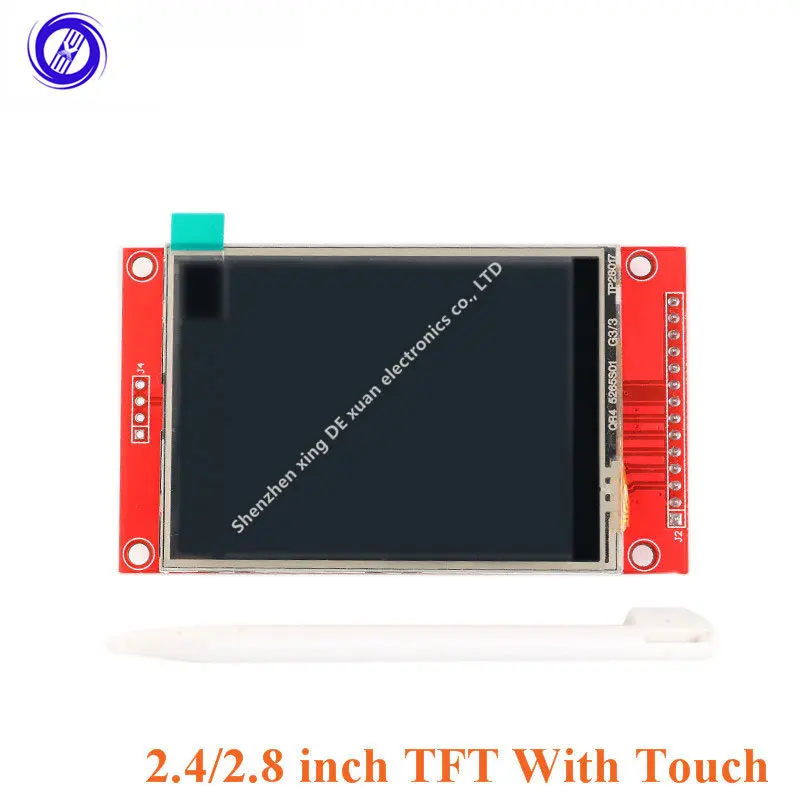 

Цветной TFT ЖК-дисплей 2,4 дюйма 2,8 дюйма, модуль 240X320 2,4 дюйма 2,8 дюйма, интерфейс SPI Drive ILI9341 с сенсорным экраном