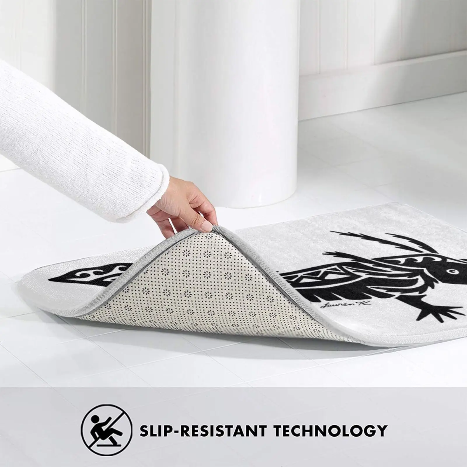 Axolotl дизайнерский коврик нескользящий для впитывания воды дверной саламандра