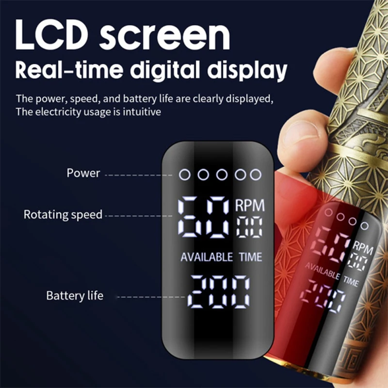 Новый профессиональный триммер для волос электрическая машинка стрижки мужчин