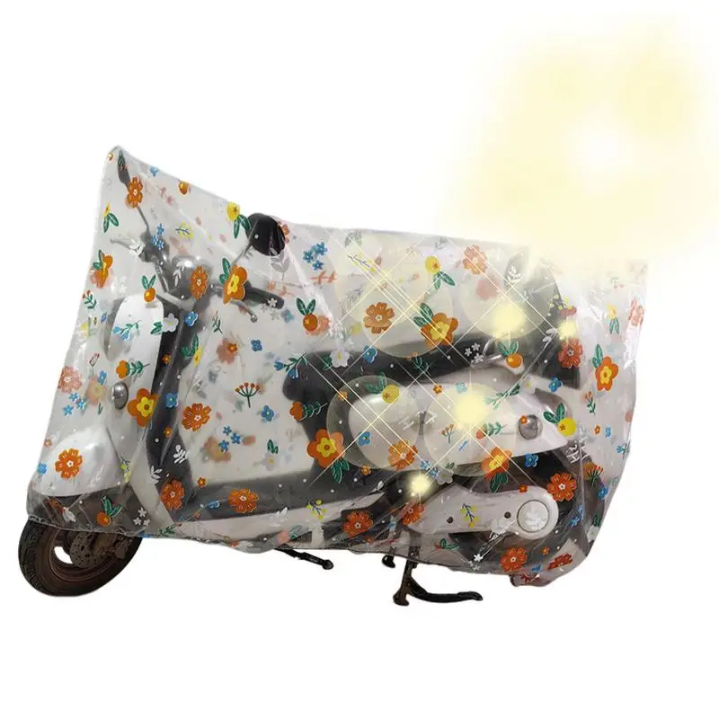 

Motorbike Rain Cover Waterproof Motorcycles Vehicle Cover All Weather Motorbike Protection Motorcycle Cover With Reflective