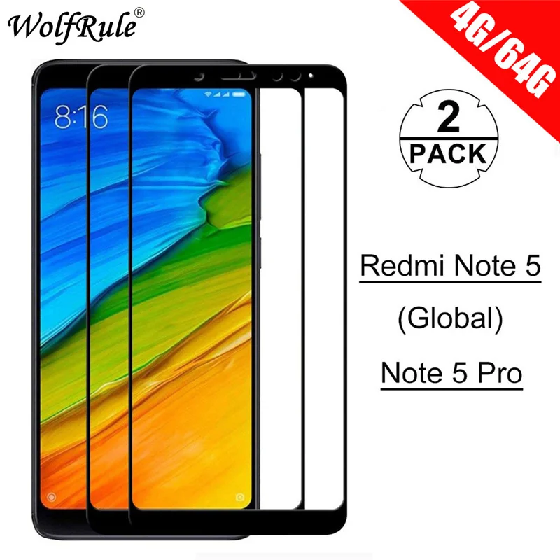 

Стекло для Xiaomi Redmi Note 5, закаленное стекло для Xiao Redmi Note 5, защита экрана, полная проклейка, жесткая HD пленка для Redmi Note 5