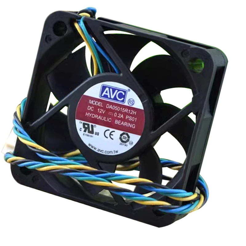 5015 12 В 0 2 А DA05015R12H ШИМ Контроль температуры 5 см 4300 об/мин Тихий маленький