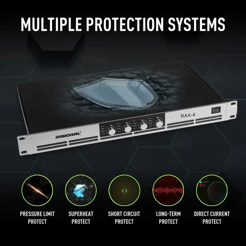 RAX-4 Профессиональный контроллер Dj уровня профессиональная цифровая мощность