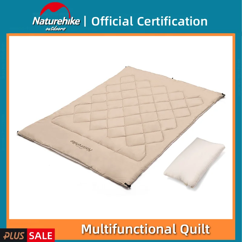 

Naturehike Зимнее ультралегкое хлопковое одеяло, теплое и удобное, портативная палатка для кемпинга, легко хранить, одеяло-шаль для путешествий