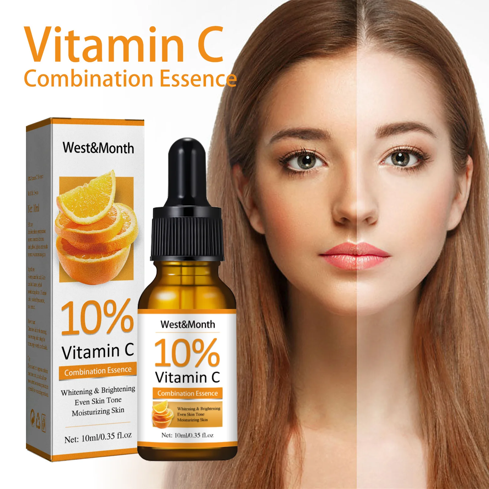 

Vitamin C Serum for Face Whitening Facial Serum Hyaluronic Acid Dark Spot Remover Korean Skin Care Products Skincare