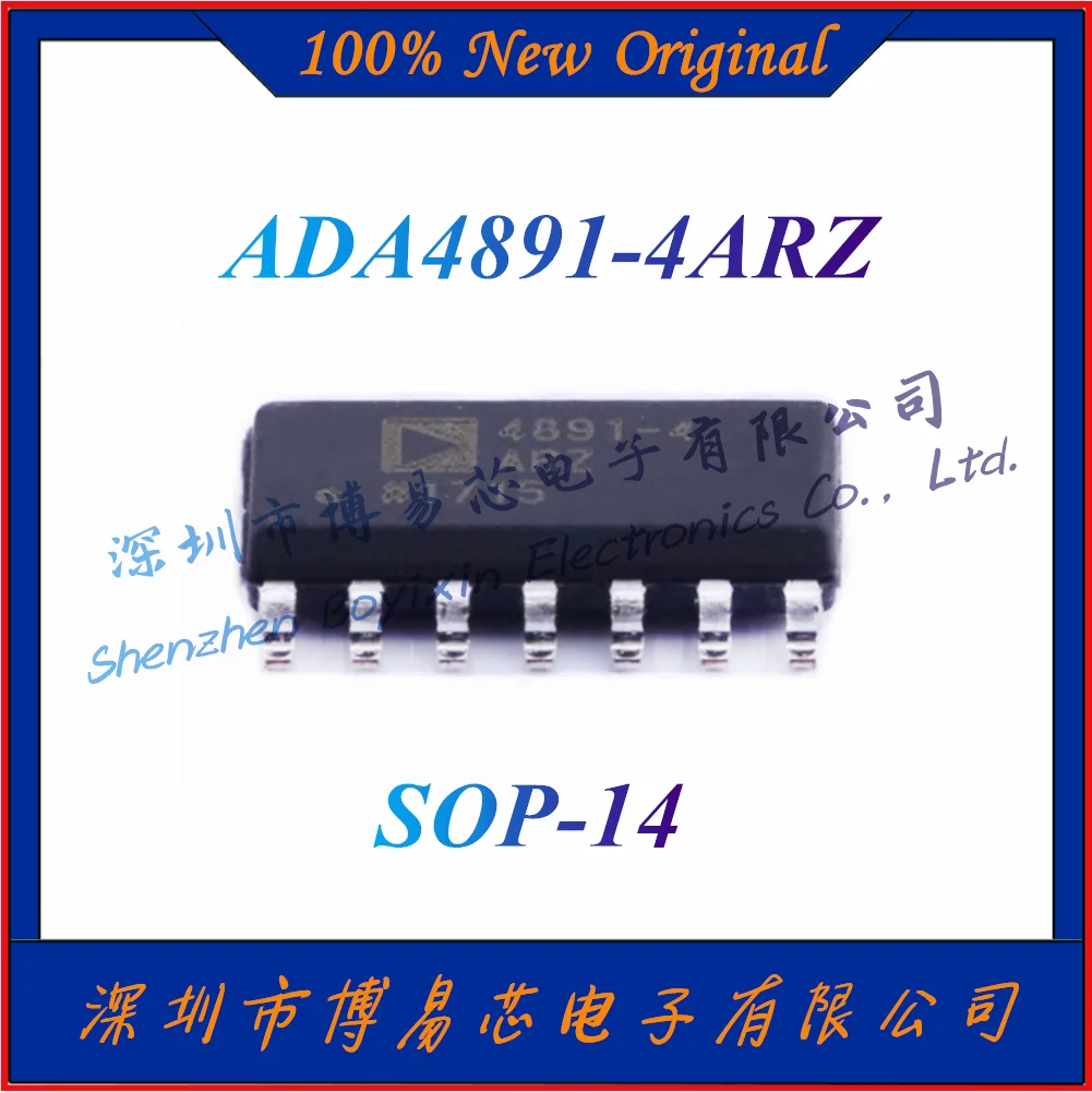 NEW ADA4891-4ARZ Original genuine precision operational amplifier chip SOP-14