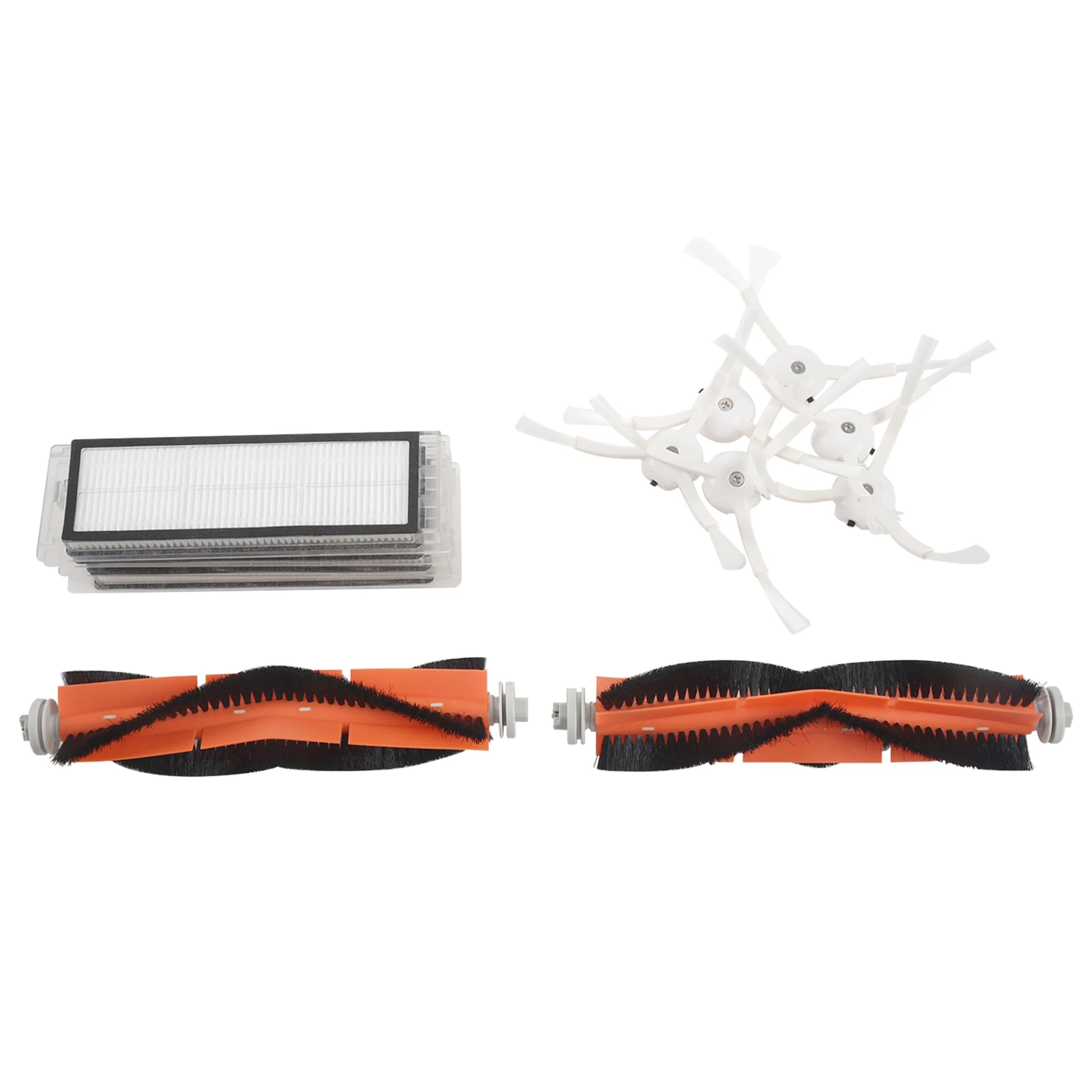 Запчасти для робота-пылесоса Xiaomi 2 Roborock S50 Mi 6 боковых щеток 4 Hepa-фильтра и главных