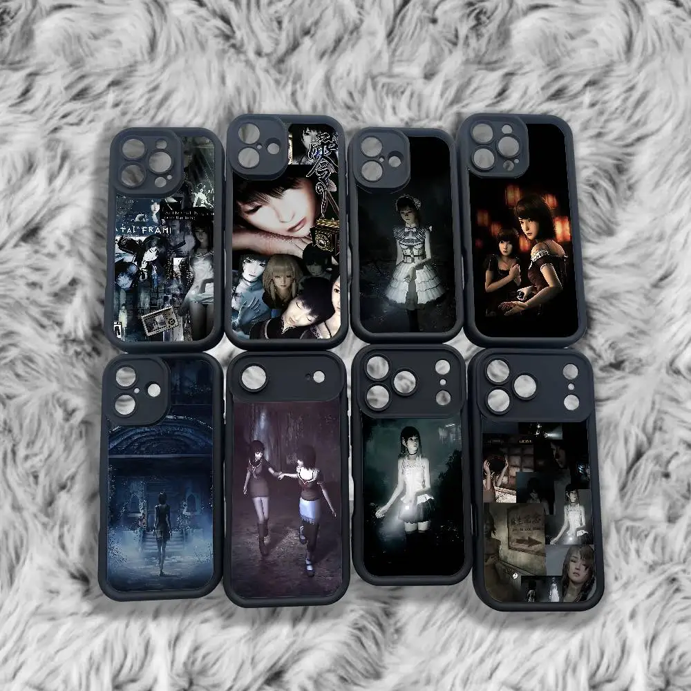 Фото Чехол F-Fatal F-Frame для iPhone 11, 12, 13, 14, 15, 16, 17, Max, Pro, Plus, Air, Mini с защитой объектива, черный, мягкий, силиконовый №1