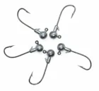 5 шт.лот, 1 г2 г5g г7 г14 г20 г, круглые вольфрамовые мормышки, Углеродные Рыболовные крючки, Мормышка для ловли окуня