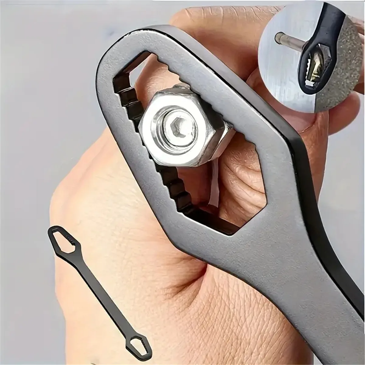 Универсальный ключ Torx 3-17 мм многофункциональный регулируемый с двойной головкой