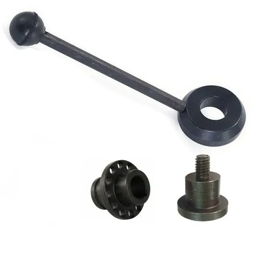 1 шт., ручка для фрезерного станка, кронштейн и винт с ЧПУ, вертикальный фрезерный кронштейн + ручка + большой винт