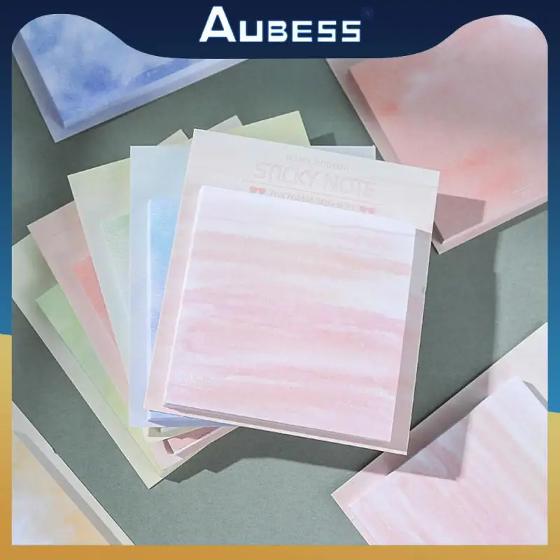

Not Easily Broken Notes Colorful Memo Pad Big Viscosity Paper Sticker Paper Size Office Supplies Waterproof Notebook