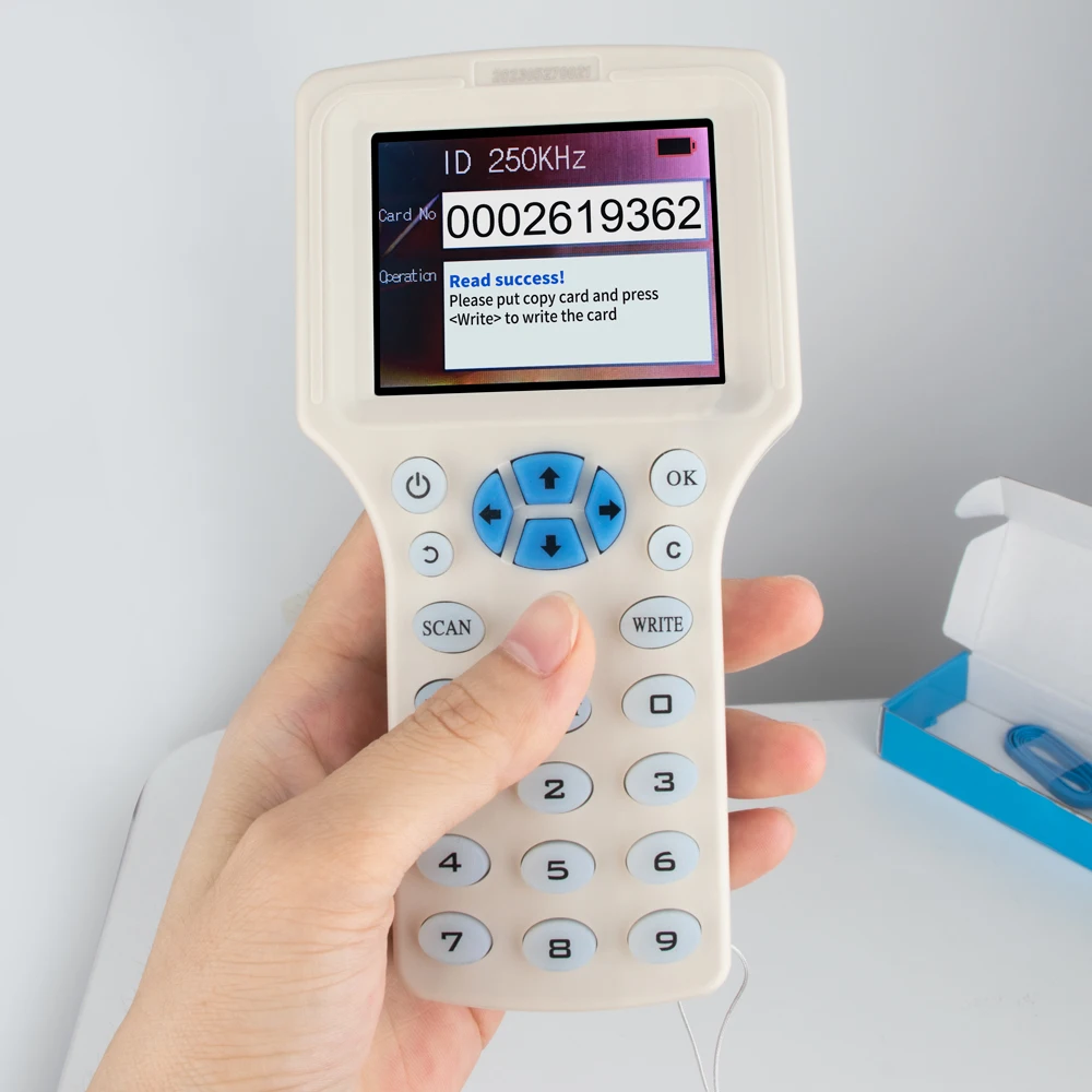 RFID-копировальный аппарат 125 кГц 13 56 МГц USB-программатор NFC Smart 10-частотный