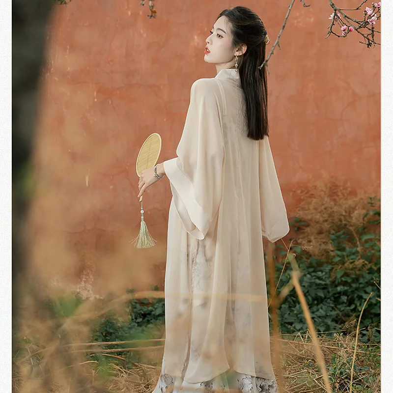 Китайское платье Элегантный элитный кардиган высокого качества