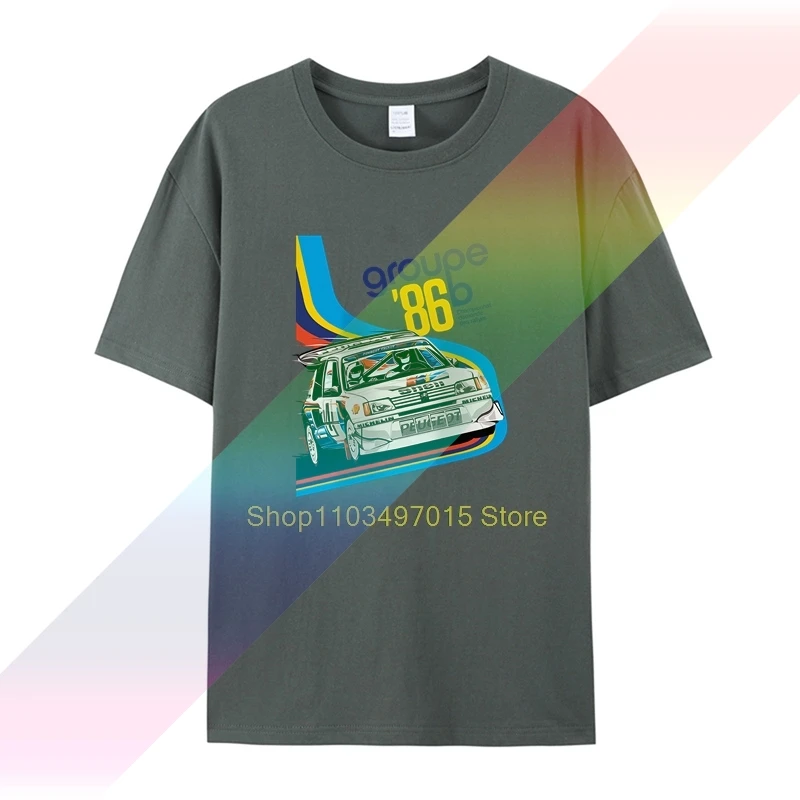 Спортивная футболка Maxi GTI Rally WRC Group B Yuha Kankkunen 1986 года история