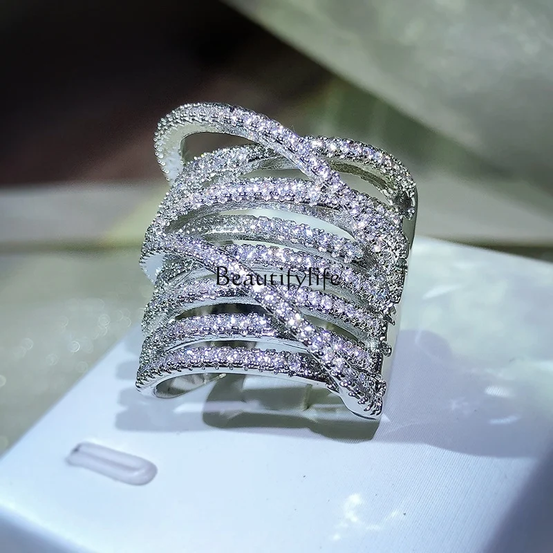 Завернутые ретро микроинкрустированные цирконом многослойные полностью