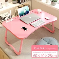 usb interface folding table home lazy bed table student rechargeable electric fan folding table laptop desk dropshipping fullove