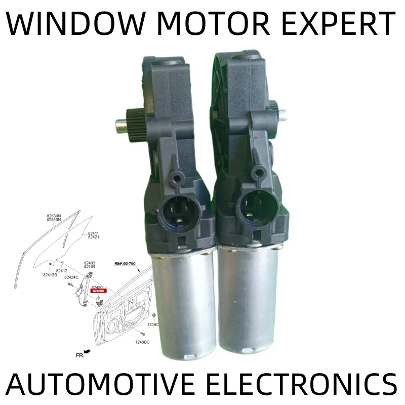 Электростеклоподъемник левый правый для Hyundai Accent 2011-2017 OEM 824500U000 824600U00082450-0U000 82460-0U000