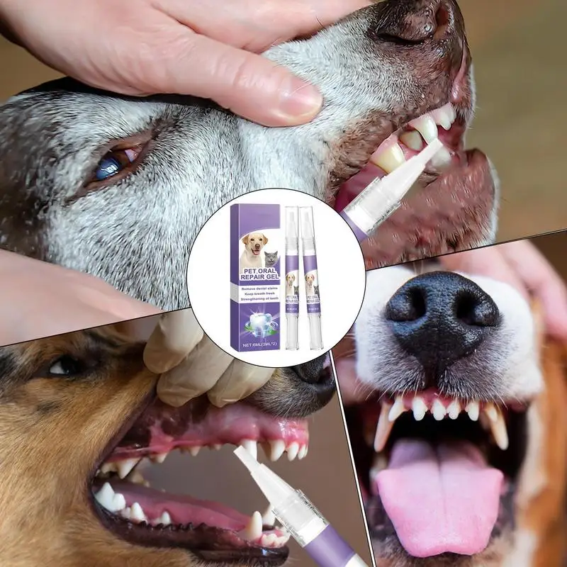 Очищающая зубная щетка для домашних питомцев восстанавливающий гель орального